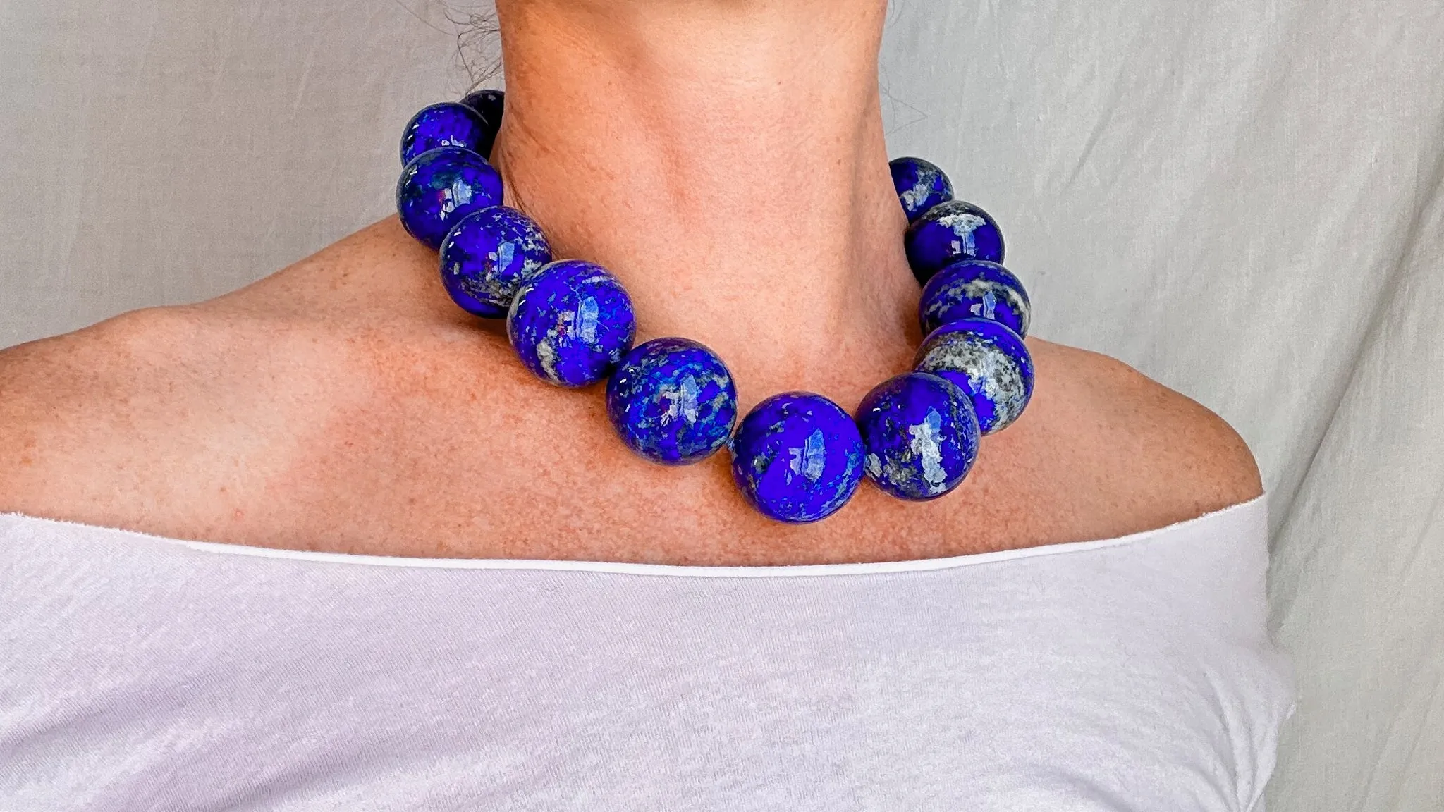 Lapis Lazuli Necklace. 1293
