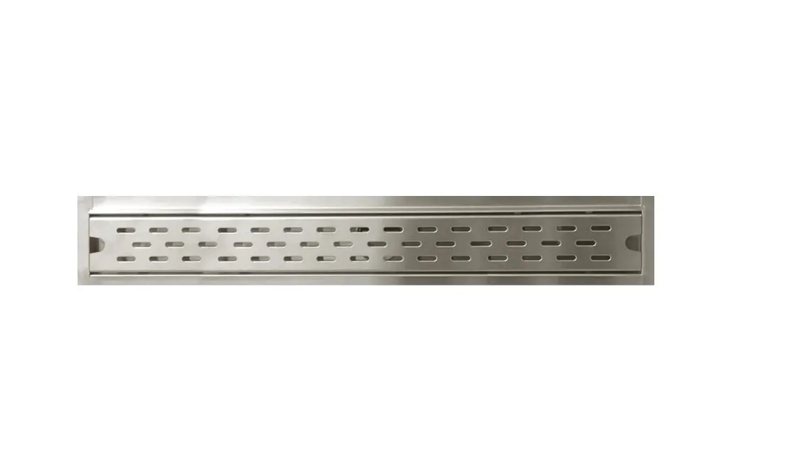Linear Drain, 24" x 3" Stainless Steel (Black, Gold, Brushed Nickel)