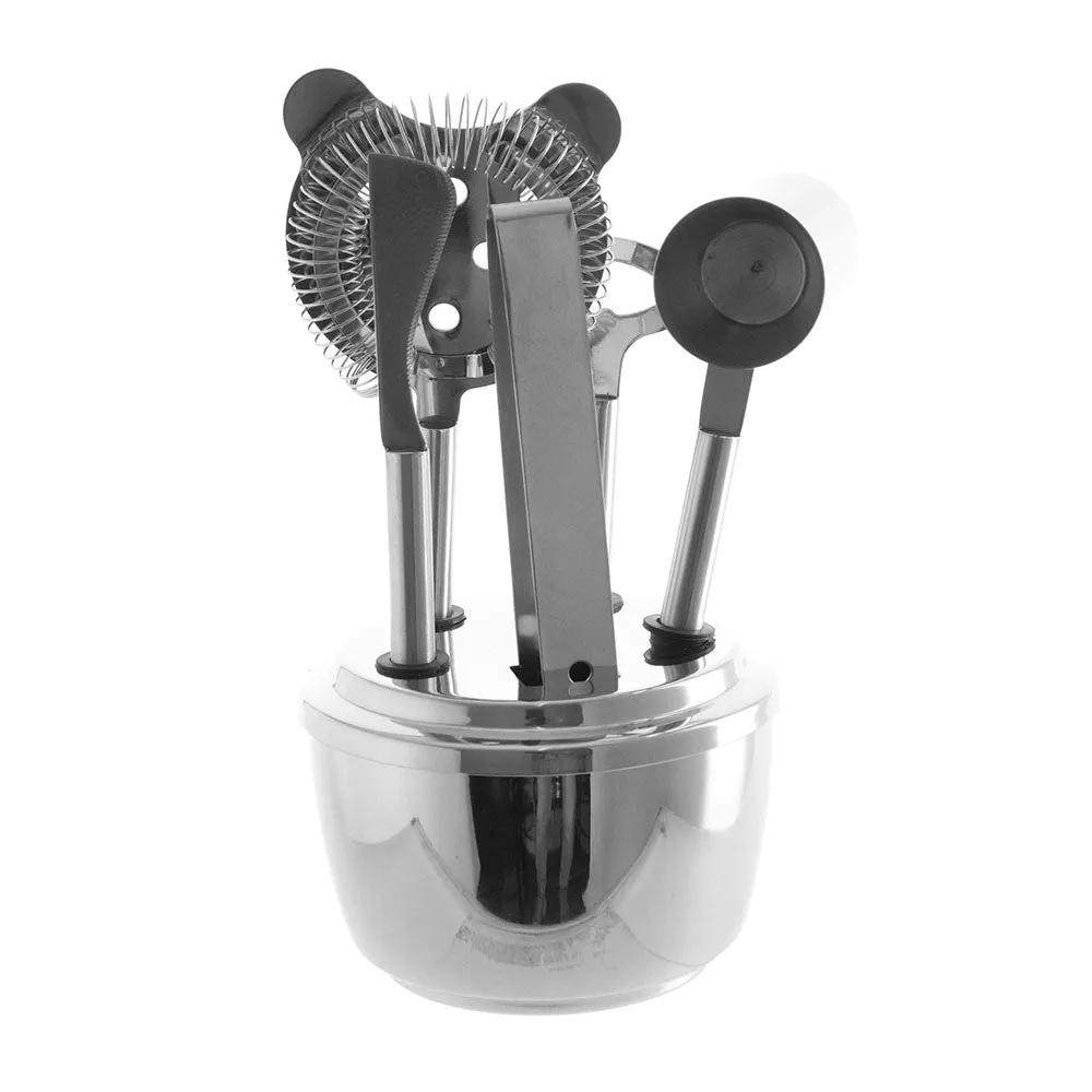 Manhattan Bar Tool Set Stainless Steel