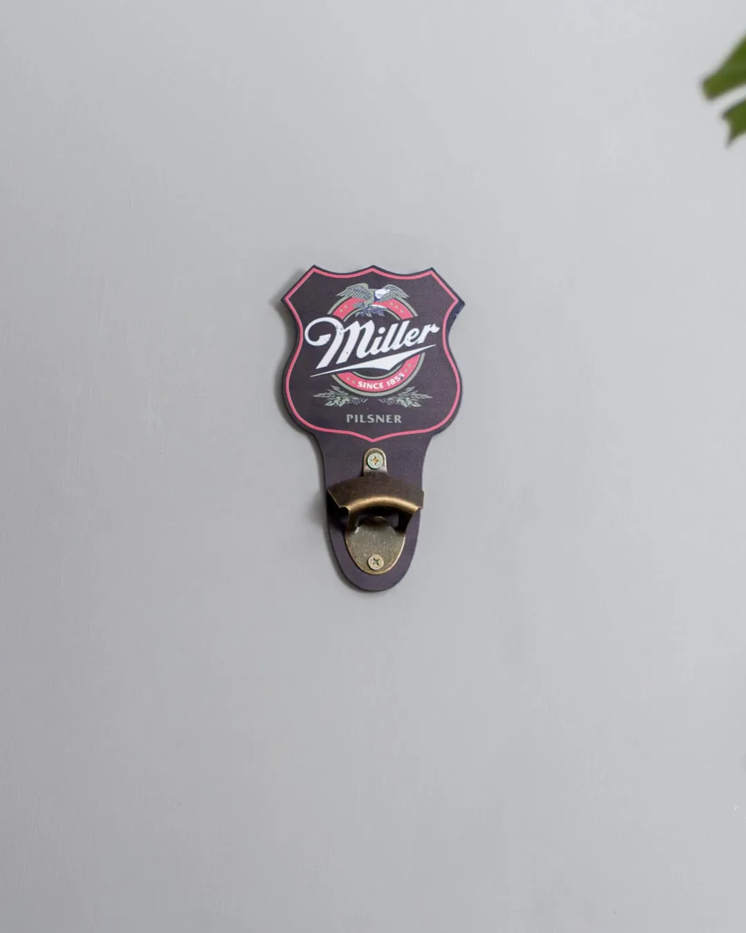 'Miller' Wall Mounted Bottle Opener