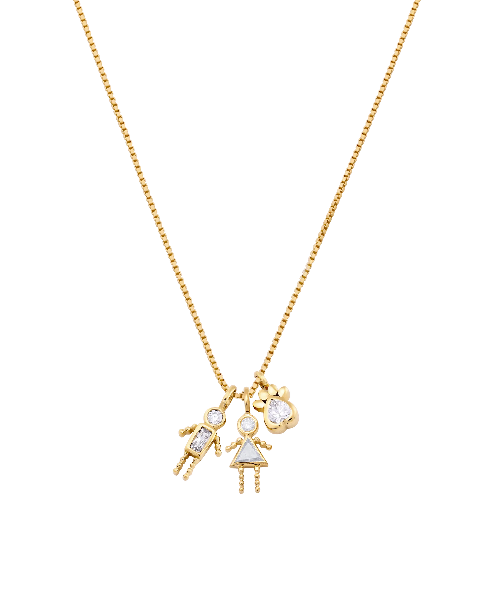 Mini Paw Charm - 18K Gold Vermeil