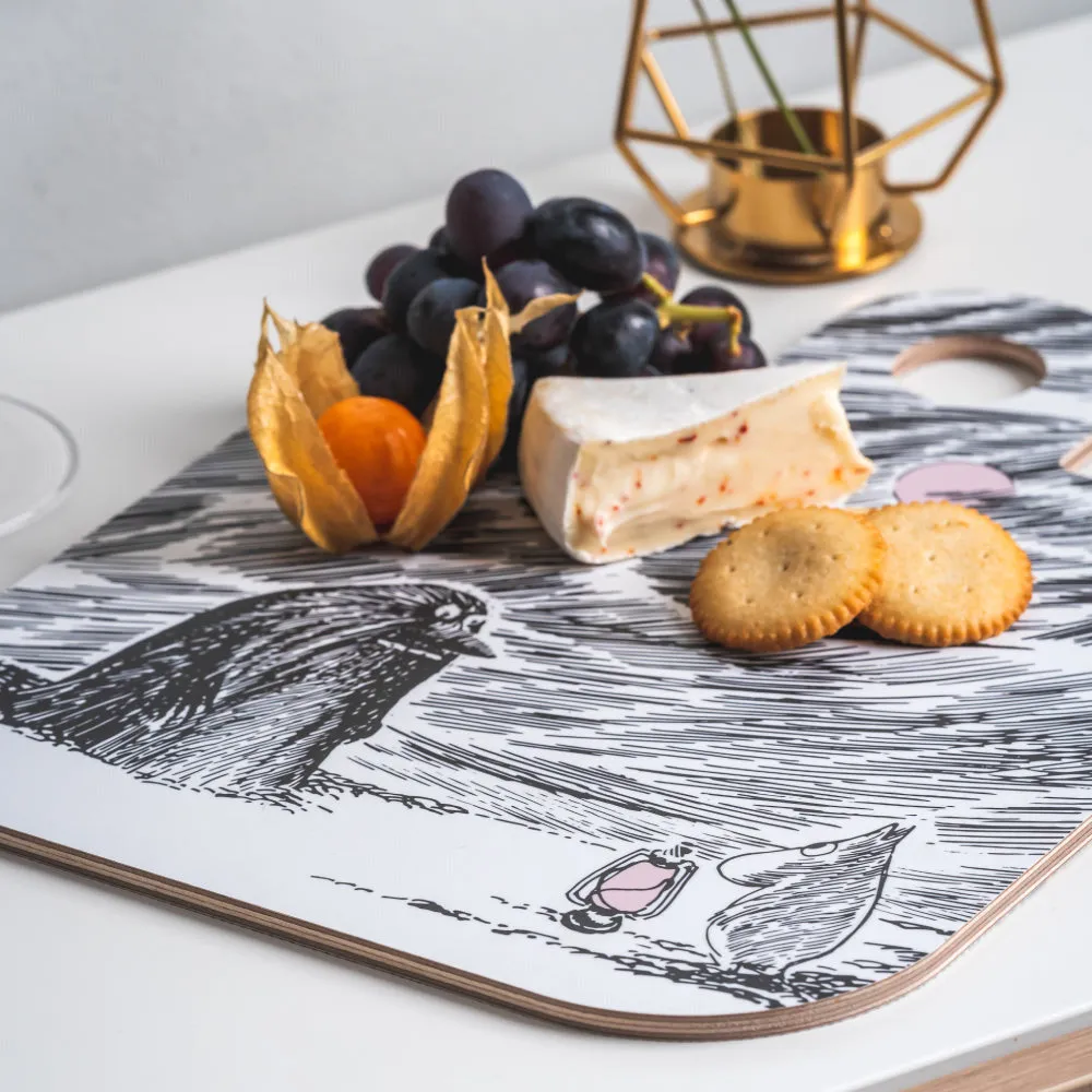 Moomin Cutting Board Shadows - Muurla