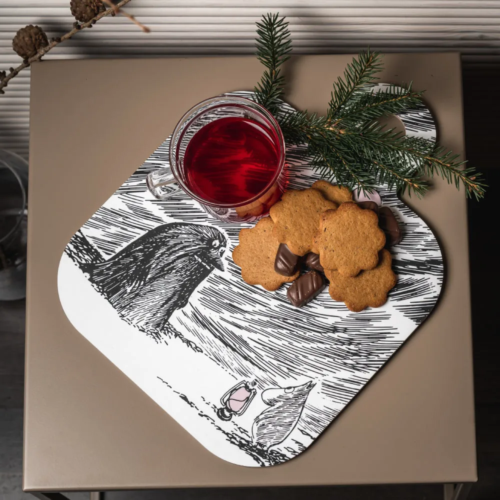 Moomin Cutting Board Shadows - Muurla