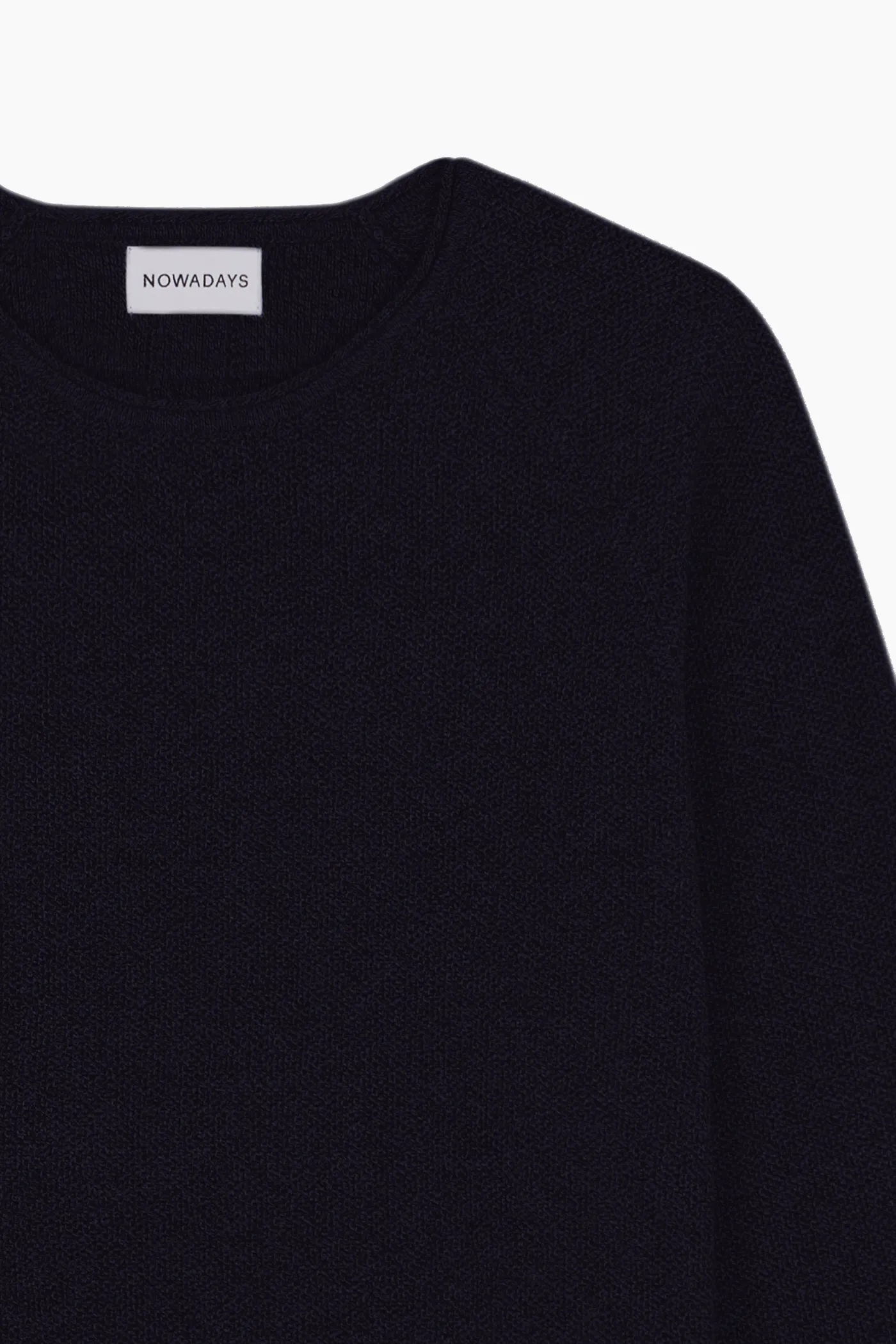 NOS 004 honeycomb crew neck