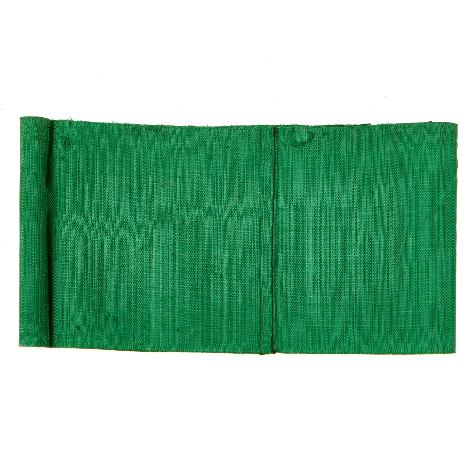 Original German WWII BeVo Embroidered Reichsbahn National Railway Armband with Faded Depot Stamps