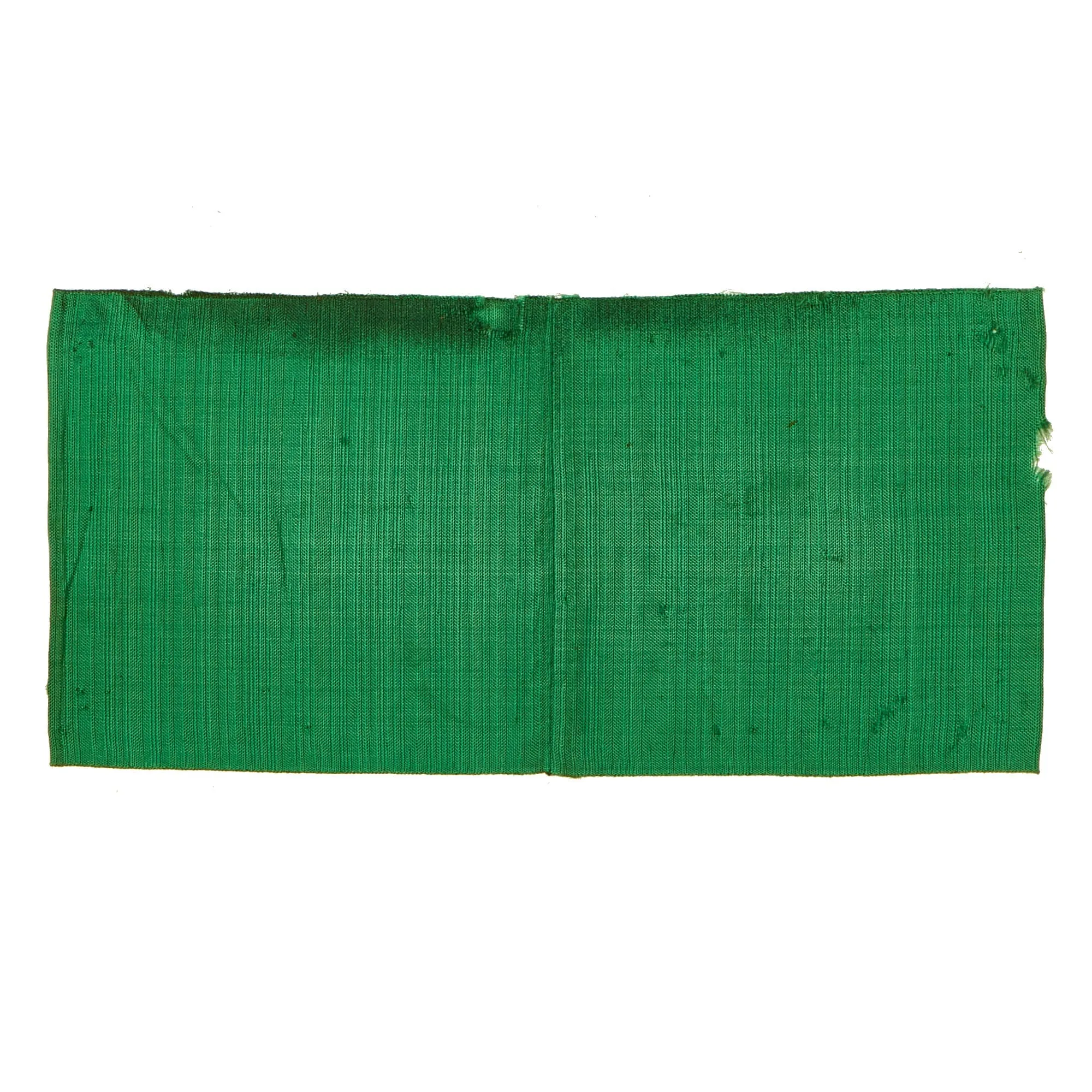 Original German WWII BeVo Embroidered Reichsbahn National Railway Armband with Faded Depot Stamps