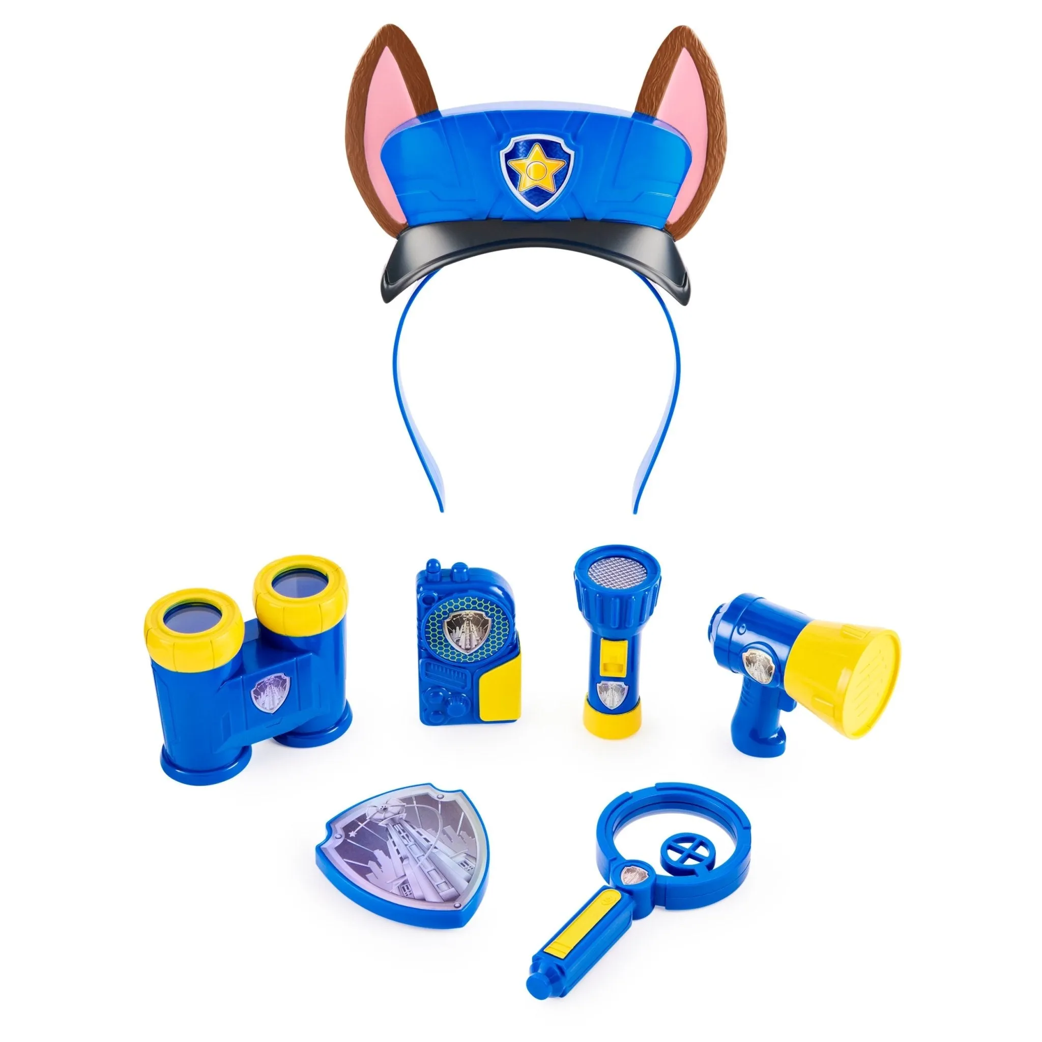 PAW Patrol, Chase Movie Rescue 8-Piece Role Play Set for Pretend Play, Kids Toys for Ages 3 and up