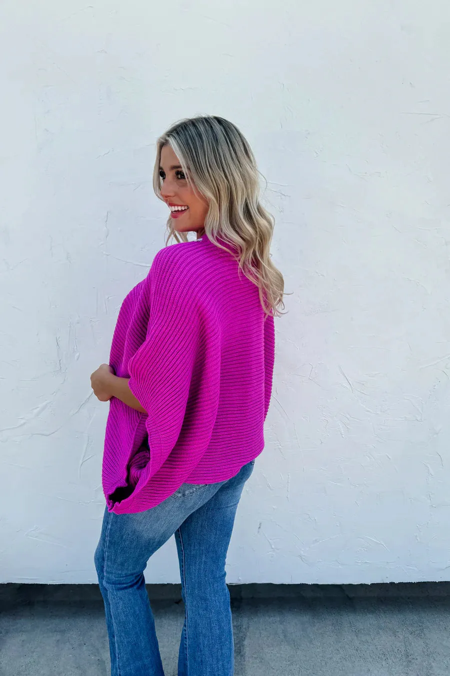 {Pre-Order }Meg Pullover Poncho *HALF PAYMENT DUE NOW, HALF DUE ON ARRIVAL*