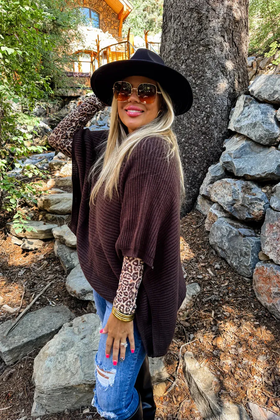 {Pre-Order }Meg Pullover Poncho *HALF PAYMENT DUE NOW, HALF DUE ON ARRIVAL*