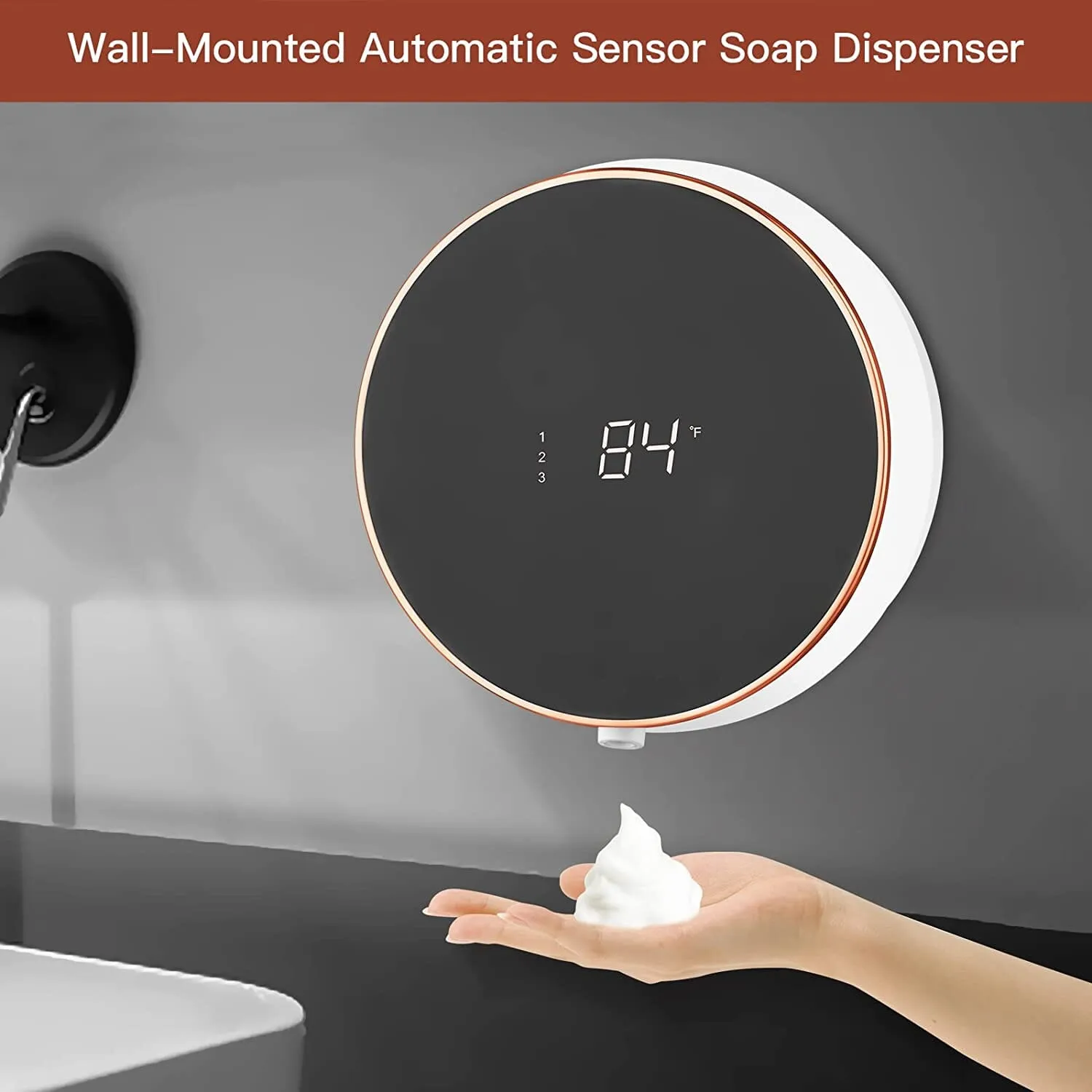 Smart Automatic Wall Mount Soap Dispenser Touchless