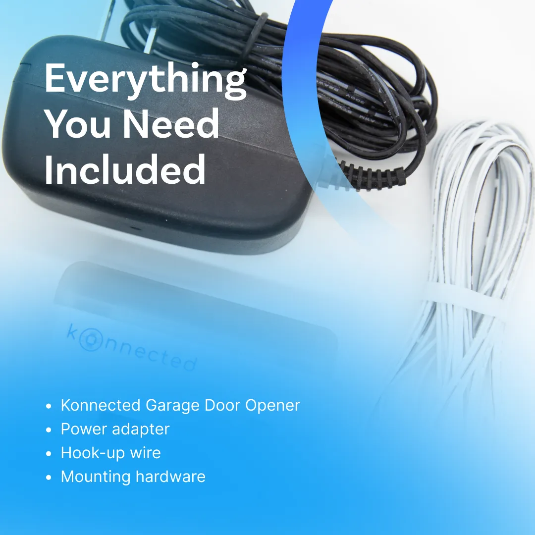 Smart Garage Door Opener White (v2)