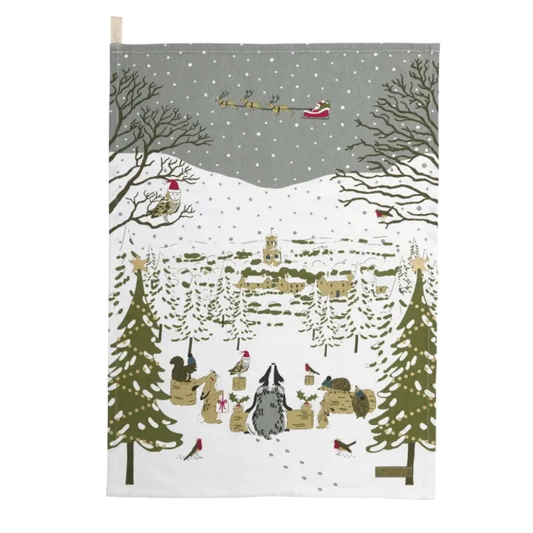 Sophie Allport Festive Forest Tea Towels - Set of 2