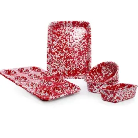 Splatterware-Enamelware Children’s First Bake Set