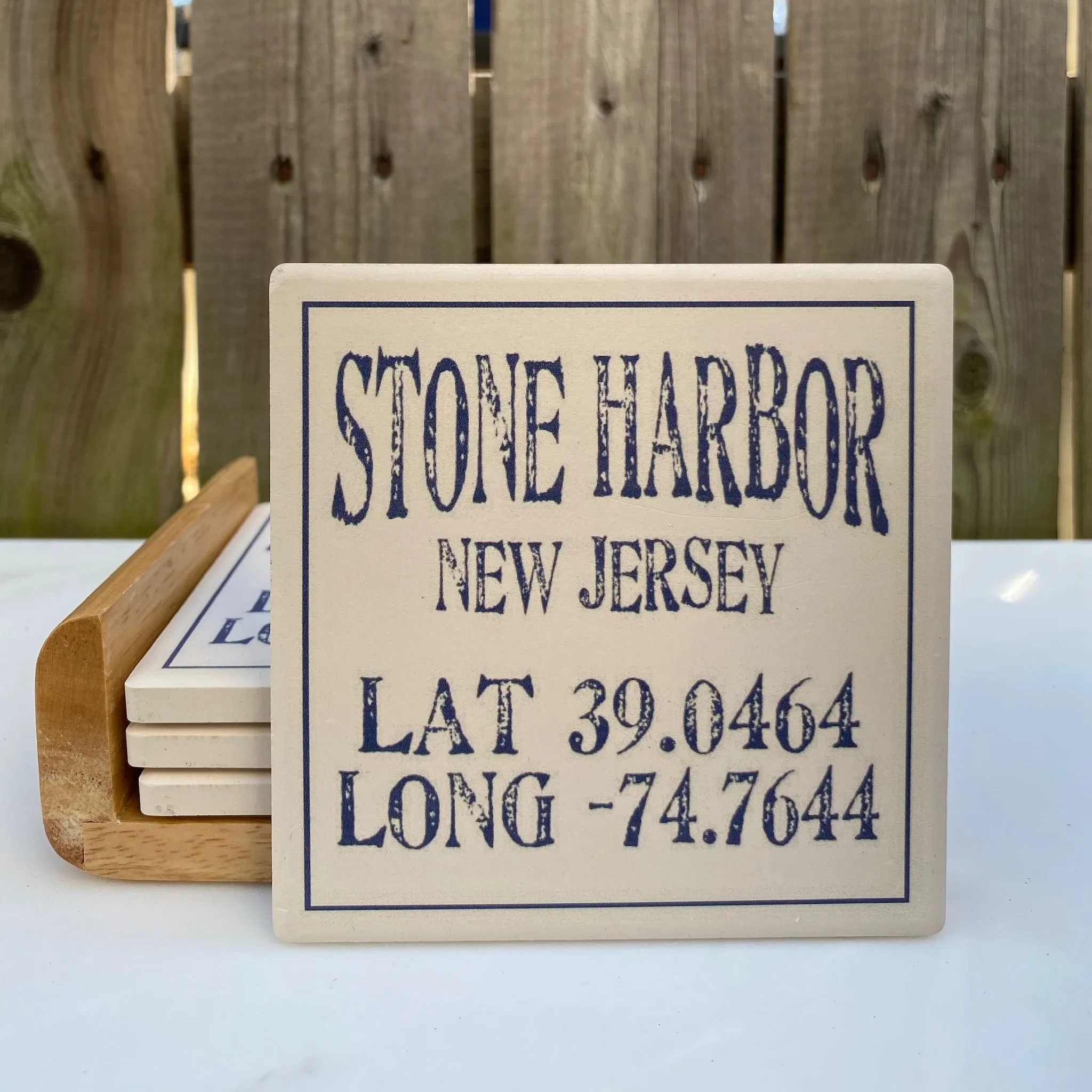 Stone Harbor Coaster Set