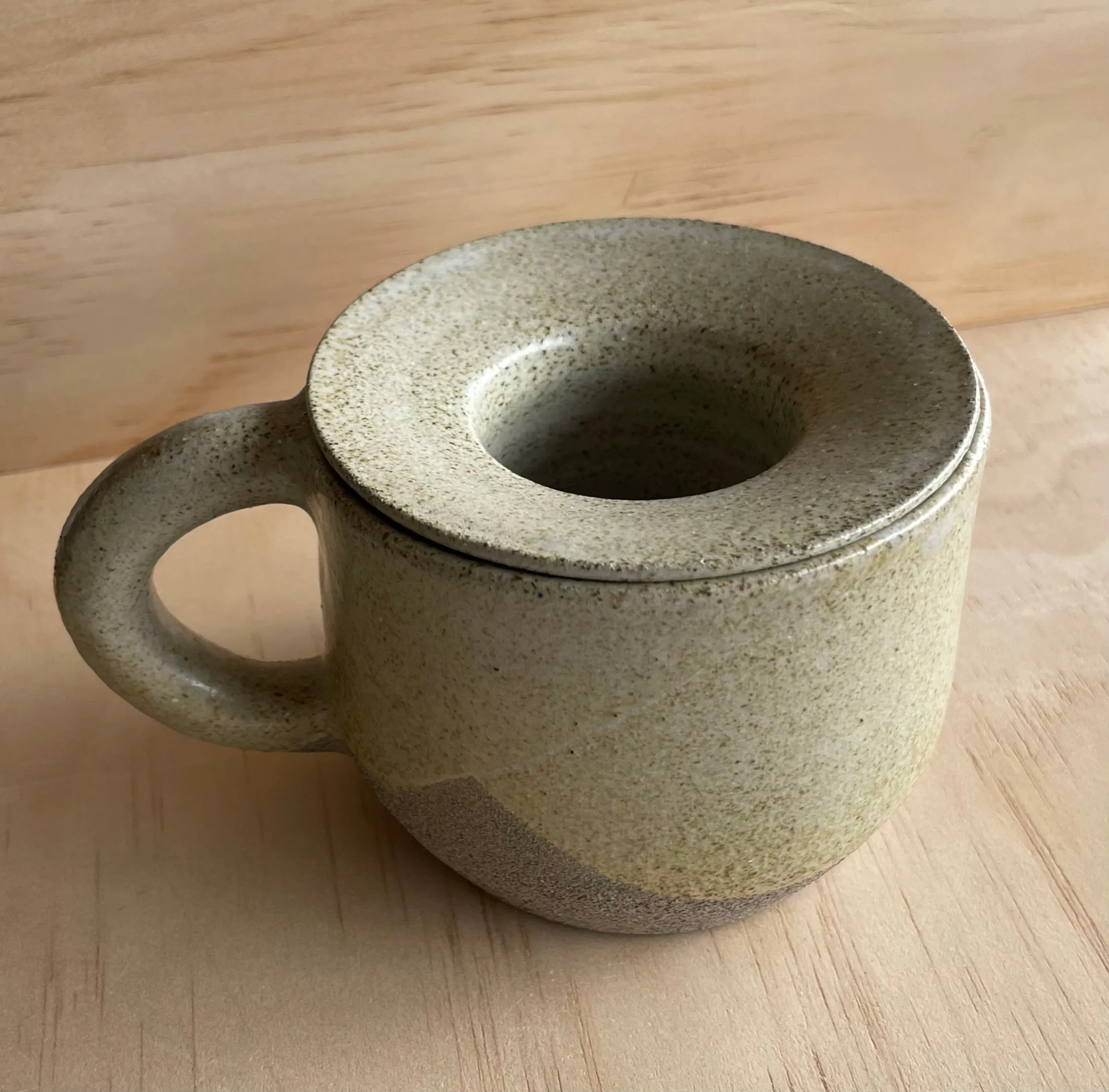Tea Strainer - Kirikiri by THEA CERAMICS (Aotearoa Shipping Only)