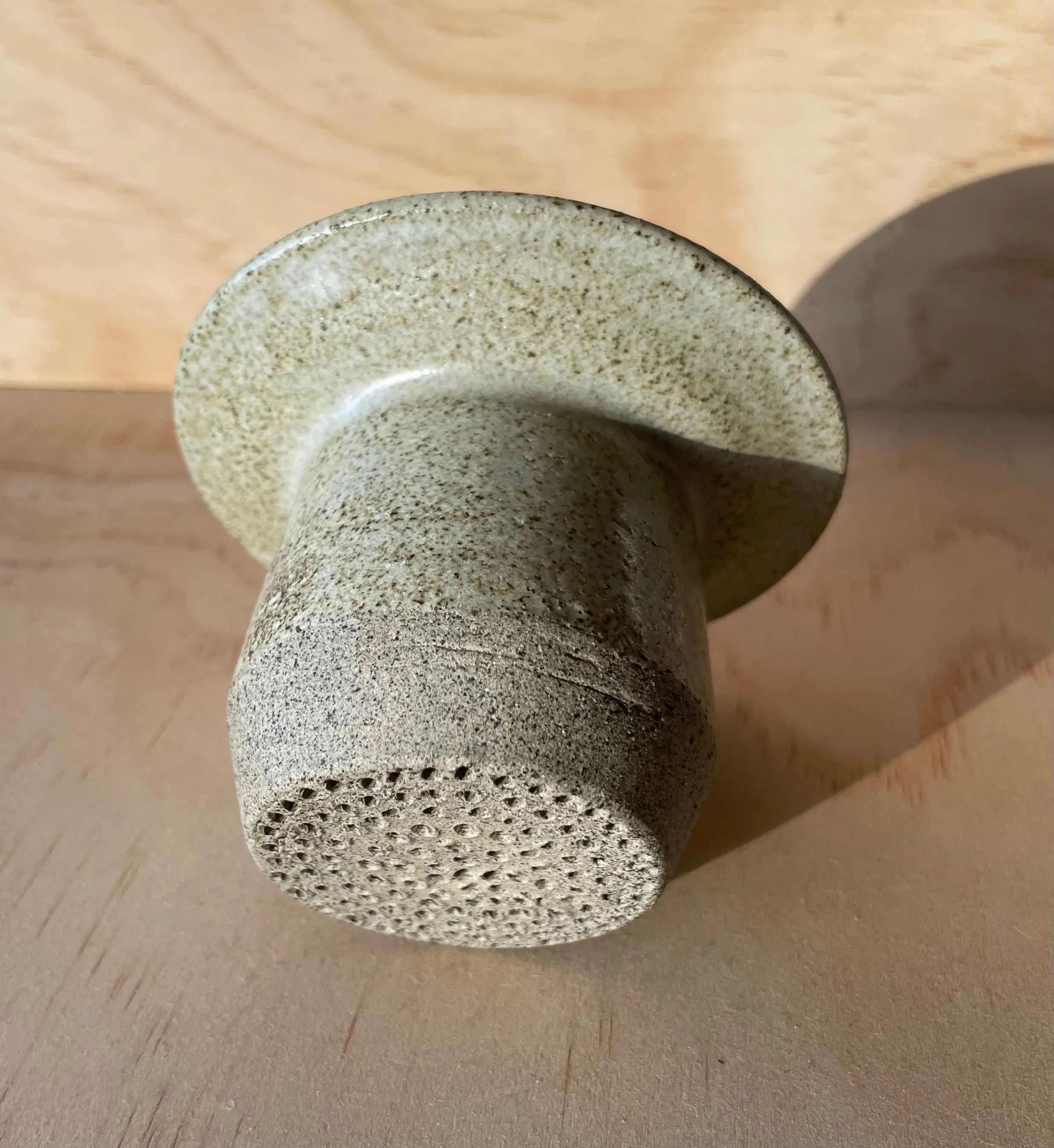 Tea Strainer - Kirikiri by THEA CERAMICS (Aotearoa Shipping Only)