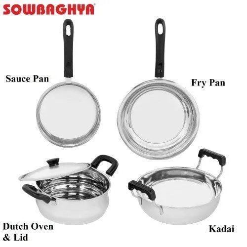 Ultima Induction Base Stainless Steel 5Pc Gift Set