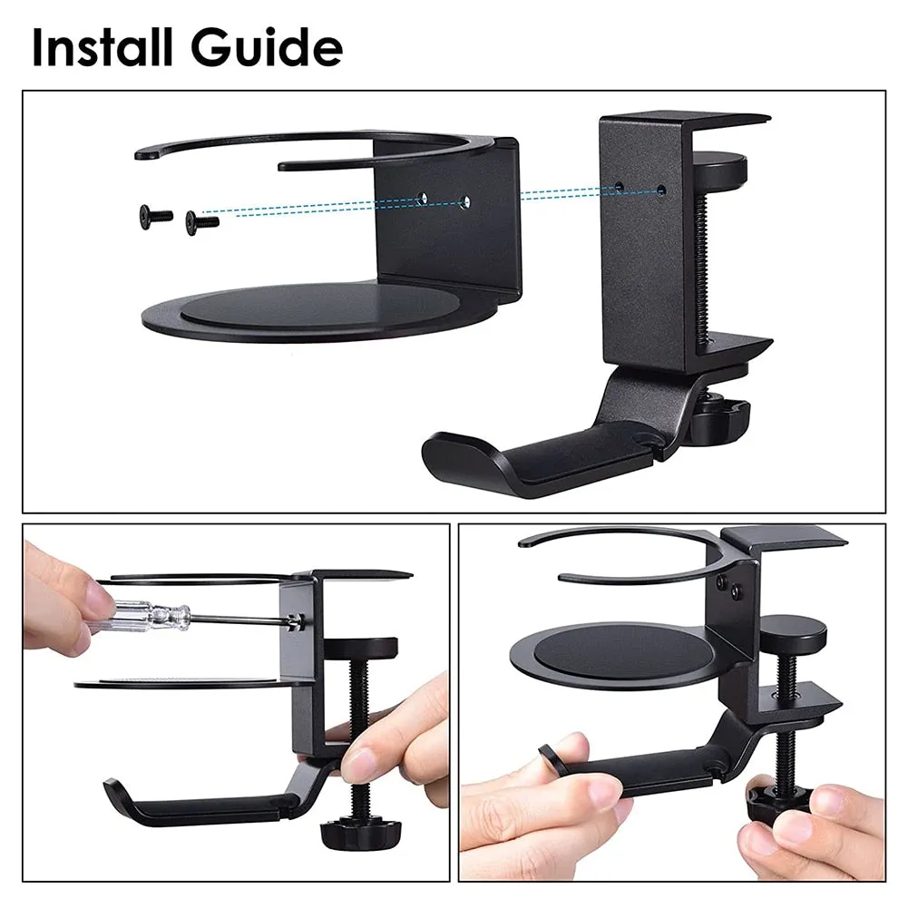 Under Desk Mount  Cup  Gaming Headphone  Hanger