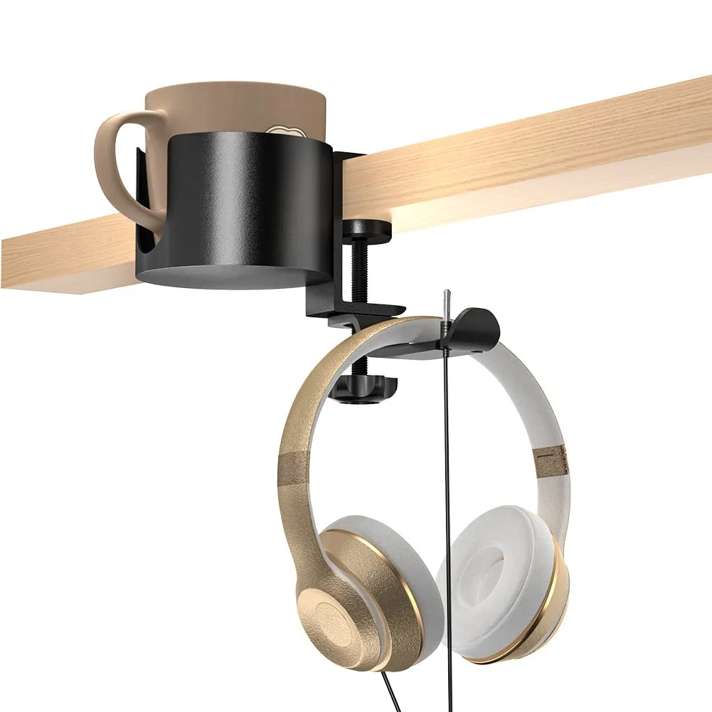 Under Desk Mount  Cup  Gaming Headphone  Hanger
