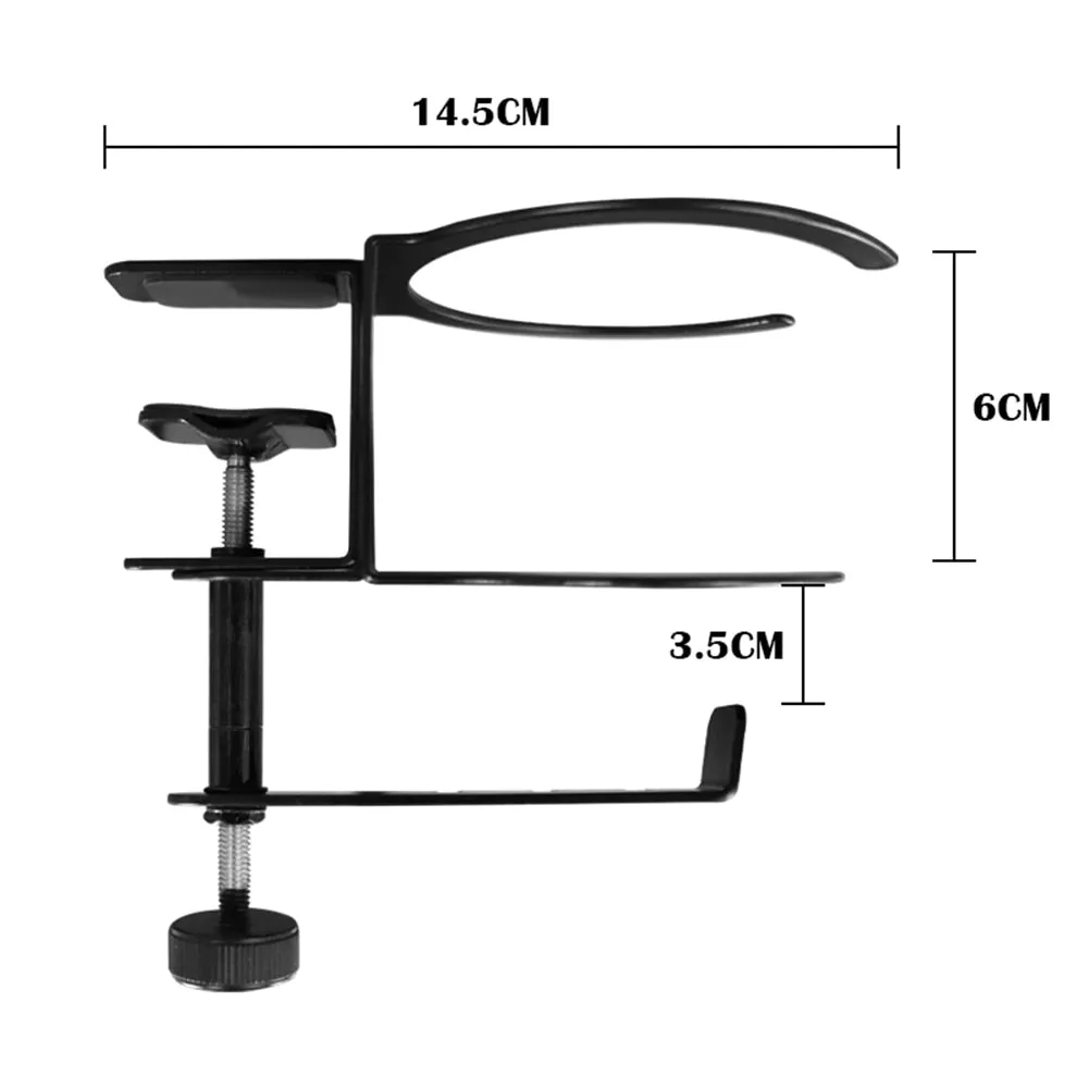 Under Desk Mount  Cup  Gaming Headphone  Hanger