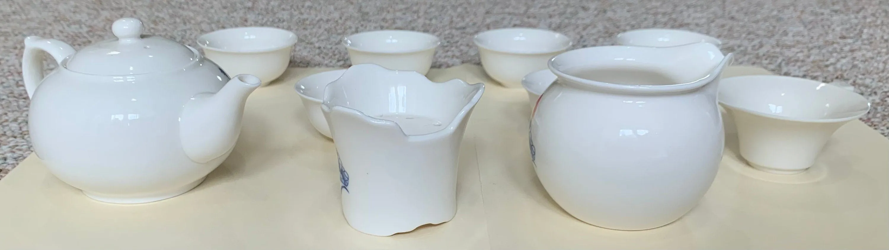Vintage Japanese Tea Set, 10 Pieces