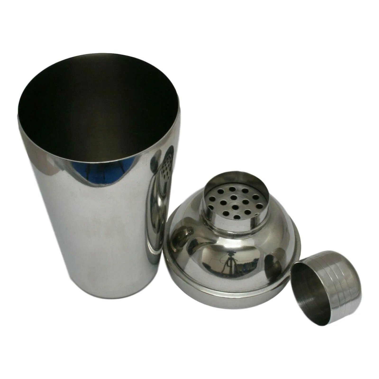 Woodcock Flying Cocktail Shaker Mixer with Strainer